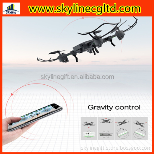 Wifi FPV Quadcopter Drone 8807W Foldable Selfie Mini Heli copter with 0.3MP HD Camera Height Hold Mode VS XS809W Dron